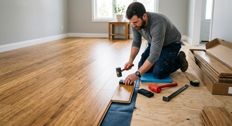 Bamboo Flooring Installation in Anne Arundel County, MD