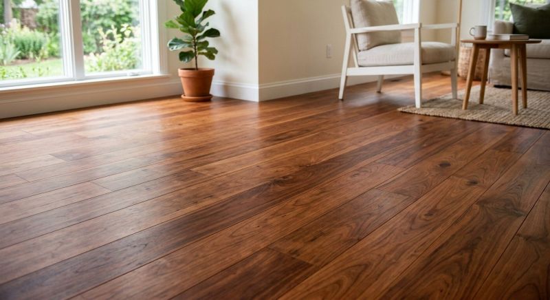 Cherry Floor Installation in Edgewater, MD