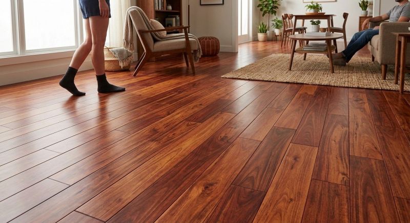 Cherry Floor Installation in White Marsh, MD