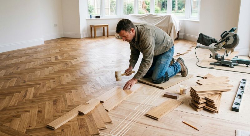 Hardwood Floor Installation in Bowie, MD