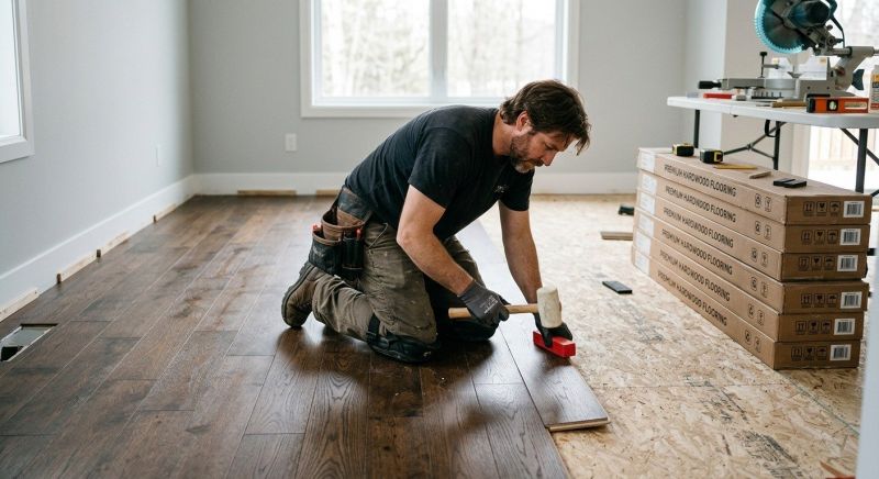 Hardwood Floor Installation in Deale, MD