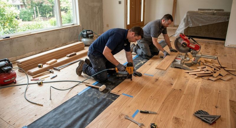 Hardwood Floor Installation in Fort George G Meade, MD