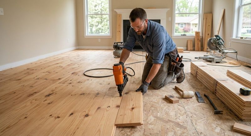 Hardwood Floor Installation in Gwynn Oak, MD