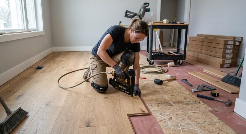 Hardwood Floor Installation in Queen Annes County, MD