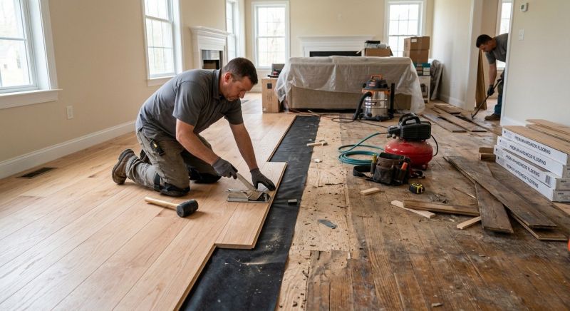 Hardwood Floor Installation in Queen Annes County, MD