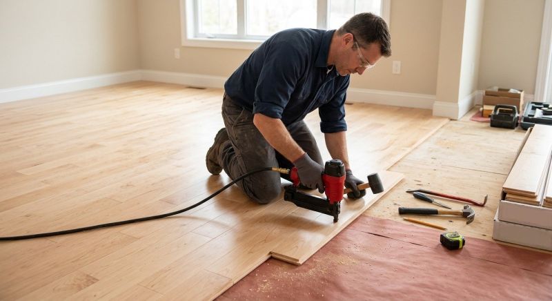 Maple Flooring Installation in Essex, MD