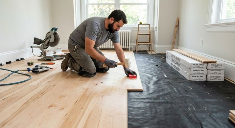 Maple Flooring Installation in Glen Burnie, MD