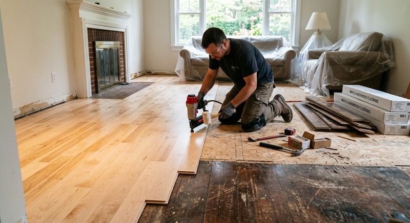 Maple Flooring Installation in Joppa, MD