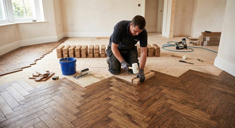 Parquet Flooring Installation in Anne Arundel County, MD