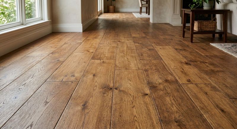 Wide Plank Floor Installation in Anne Arundel County, MD