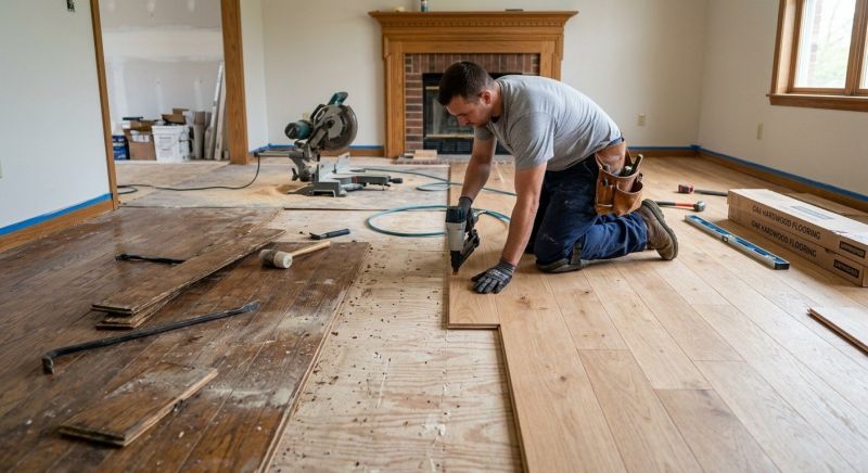 Wood Floor Replacement in Arnold, MD