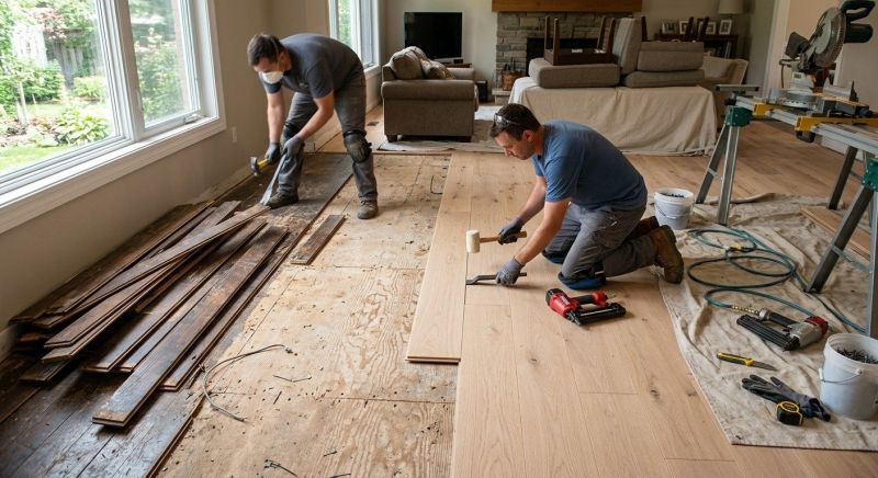 Wood Floor Replacement in Pasadena, MD