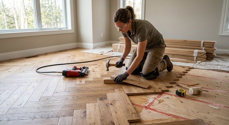 Wood Flooring Installation in Hydes, MD