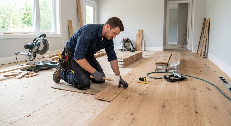Wood Flooring Installation in Hydes, MD